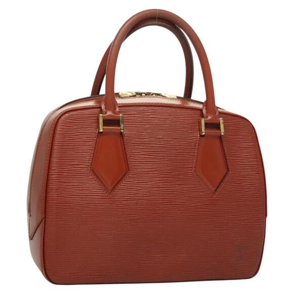 LOUIS VUITTON Epi Pont Neuf Hand Bag Brown M52053 - Picture 1 of 16